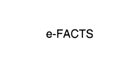 E-FACTS trademark