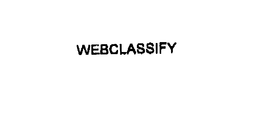 WEBCLASSIFY trademark