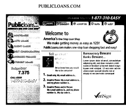 PUBLICLOANS.COM trademark