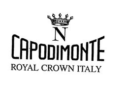 N CAPODIMONTE ROYAL CROWN ITALY trademark
