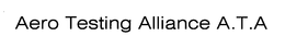 AERO TESTING ALLIANCE A.T.A trademark