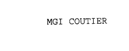 MGI COUTIER trademark