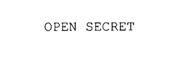 OPEN SECRET trademark