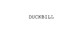 DUCKBILL trademark
