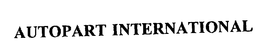 AUTOPART INTERNATIONAL trademark