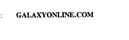 GALAXYONLINE.COM trademark