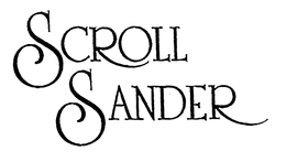SCROLL SANDER trademark