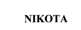 NIKOTA trademark