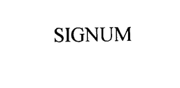 SIGNUM trademark