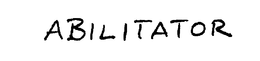 ABILITATOR trademark
