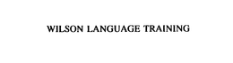 WILSON LANGUAGE TRAINING trademark