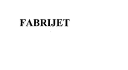 FABRIJET trademark