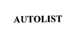 AUTOLIST trademark