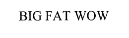 BIG FAT WOW trademark
