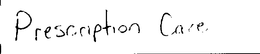 PRESCRIPTION CARE trademark