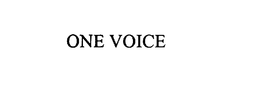 ONE VOICE trademark
