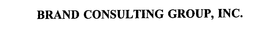 BRAND CONSULTING GROUP, INC. trademark