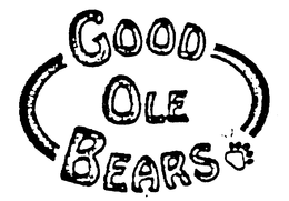 GOOD OLE BEARS trademark
