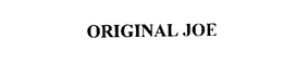 ORIGINAL JOE trademark