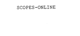 SCOPES-ONLINE trademark