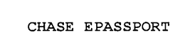 CHASE EPASSPORT trademark