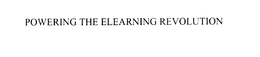 POWERING THE ELEARNING REVOLUTION trademark
