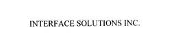INTERFACE SOLUTIONS INC. trademark