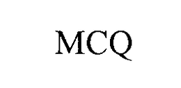 MCQ trademark