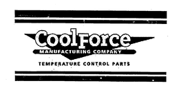 COOLFORCE MANUFACTURING COMPANY TEMPERATURE CONTROL PARTS trademark