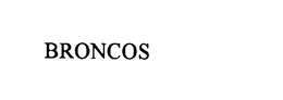 BRONCOS trademark
