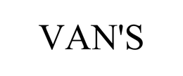 VAN'S trademark