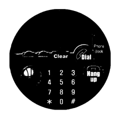 WEB CALL SYNERGY CLEAR DIAL PHONE BOOK HANG UP VOL MIC trademark