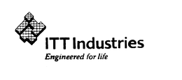 ITT INDUSTRIES ENGINEERED FOR LIFE trademark