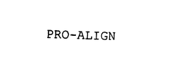 PRO-ALIGN trademark