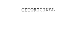 GETORIGINAL trademark