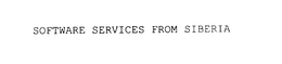 SOFTWARE SERVICES FROM SIBERIA trademark