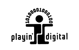 10100001000100 PLAYIN' DIGITAL trademark