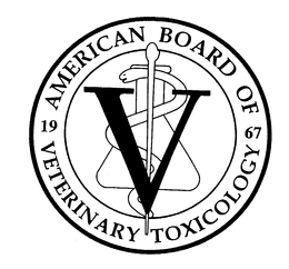 V AMERICAN BOARD OF VETERINARY TOXICOLOGY 1967 trademark