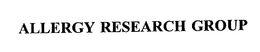 ALLERGY RESEARCH GROUP trademark