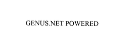 GENUS.NET POWERED trademark