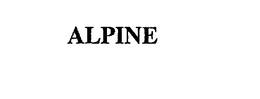 ALPINE trademark