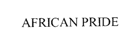 AFRICAN PRIDE trademark