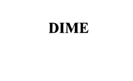 DIME trademark