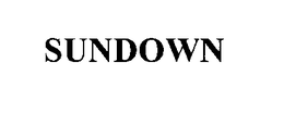 SUNDOWN trademark
