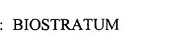 BIOSTRATUM trademark