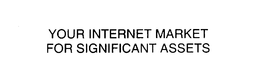 YOUR INTERNET MARKET FOR SIGNIFICANT ASSETS trademark