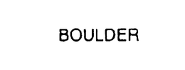 BOULDER trademark