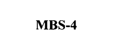MBS-4 trademark