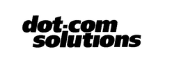 DOT-COM SOLUTIONS trademark