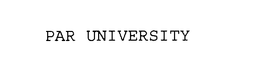 PAR UNIVERSITY trademark